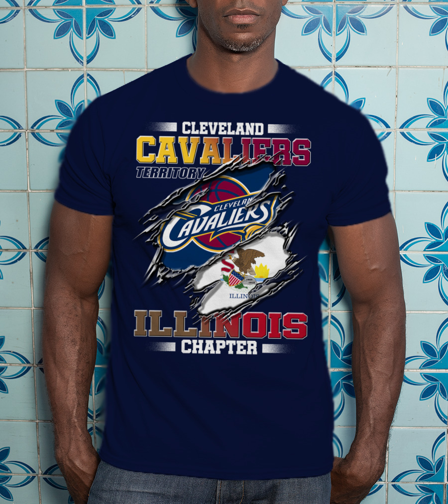 Cleveland Cavaliers Territory Illinois Chapter T-Shirt