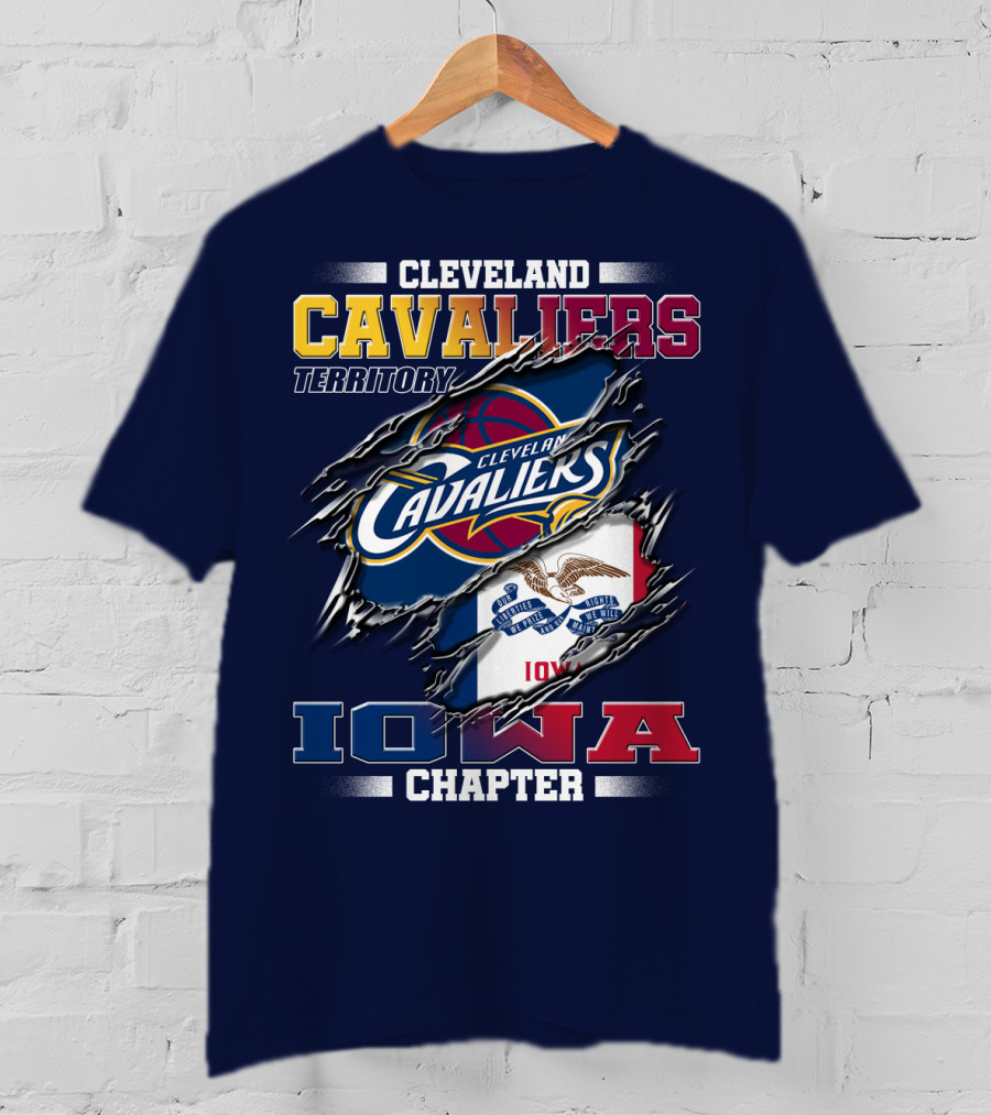 Cleveland Cavaliers Territory Iowa Chapter T-Shirt