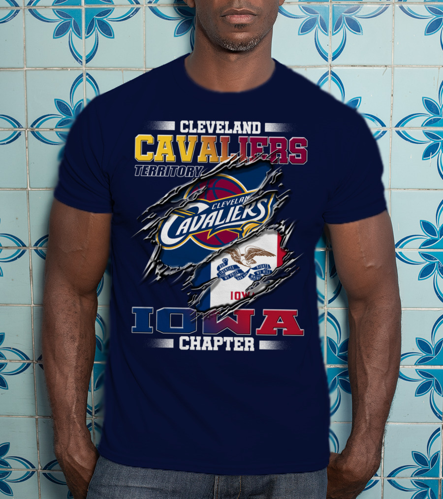 Cleveland Cavaliers Territory Iowa Chapter T-Shirt