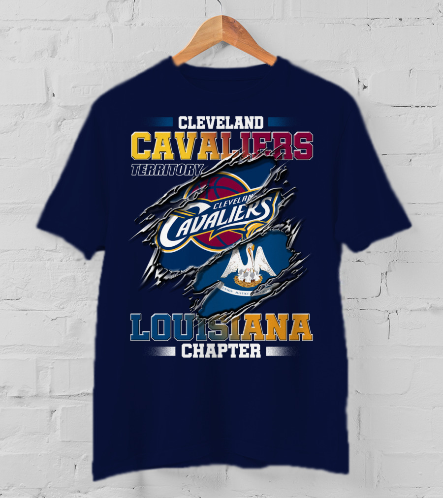 Cleveland Cavaliers Territory Louisiana Chapter T-Shirt