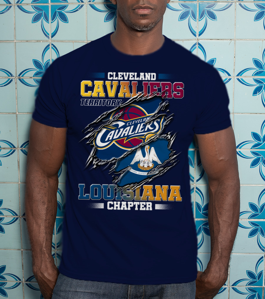 Cleveland Cavaliers Territory Louisiana Chapter T-Shirt