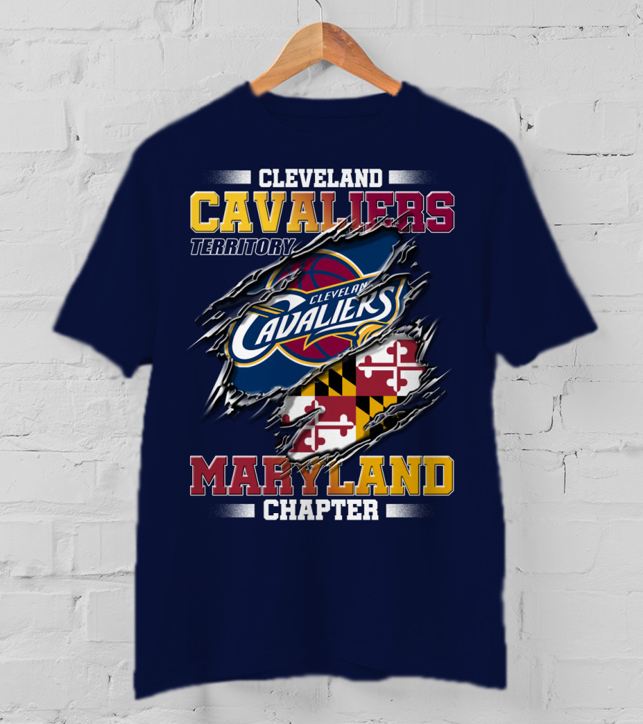 Cleveland Cavaliers Territory Maryland Chapter T-Shirt
