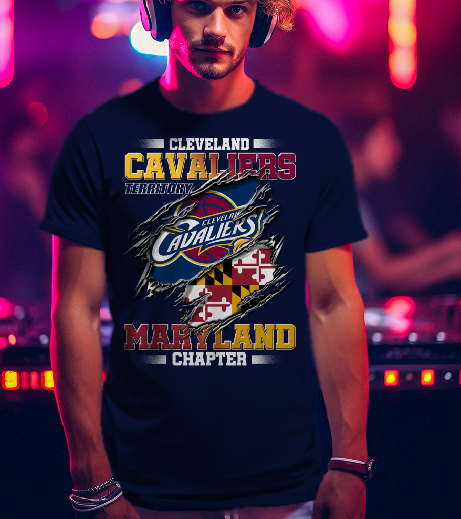 Cleveland Cavaliers Territory Maryland Chapter T-Shirt