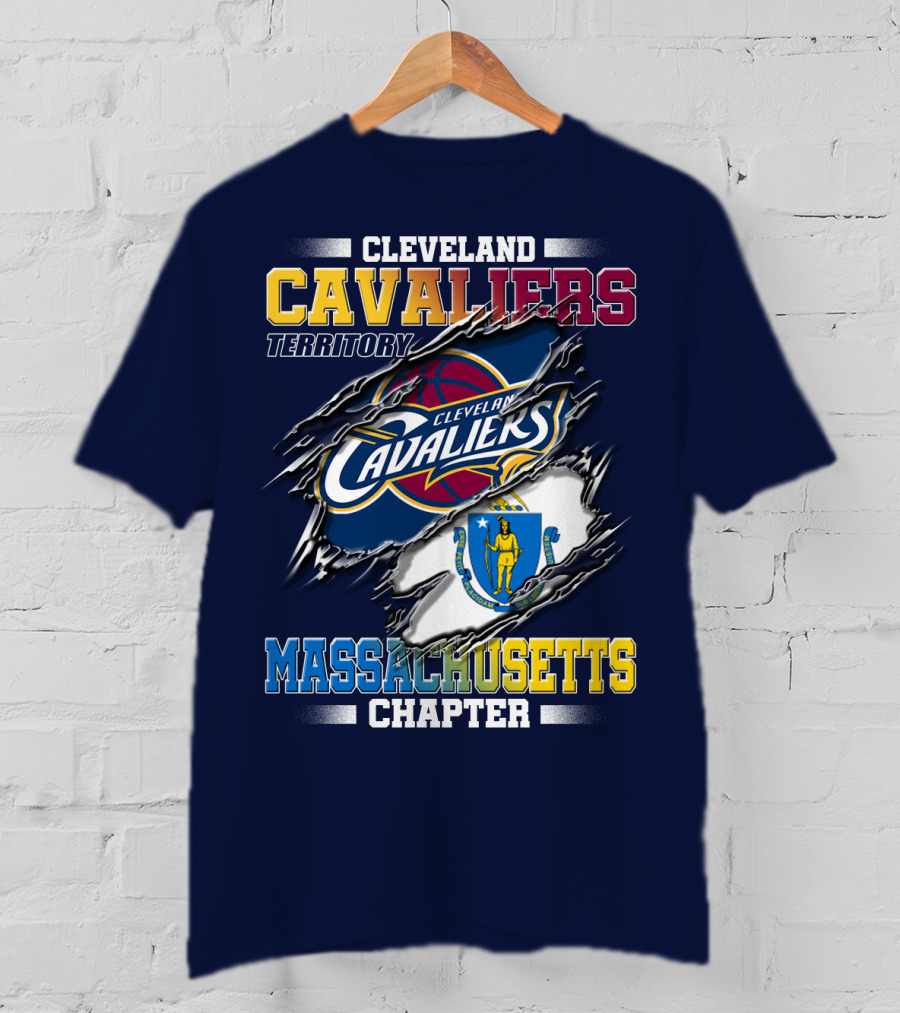 Cleveland Cavaliers Territory Massachusetts Chapter T-Shirt