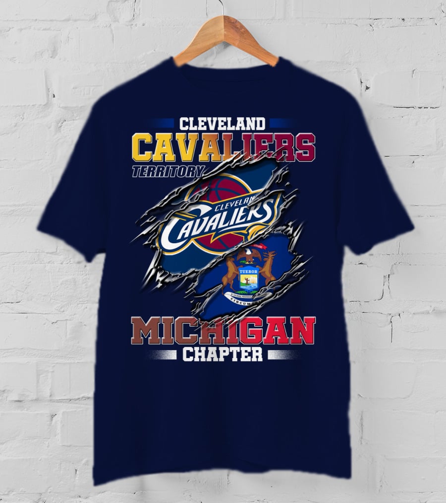 Cleveland Cavaliers Territory Michigan Chapter T-Shirt