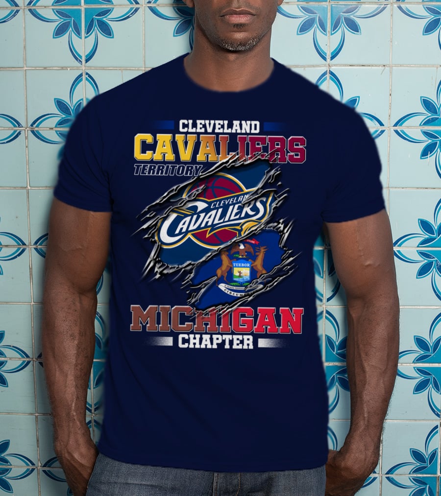 Cleveland Cavaliers Territory Michigan Chapter T-Shirt