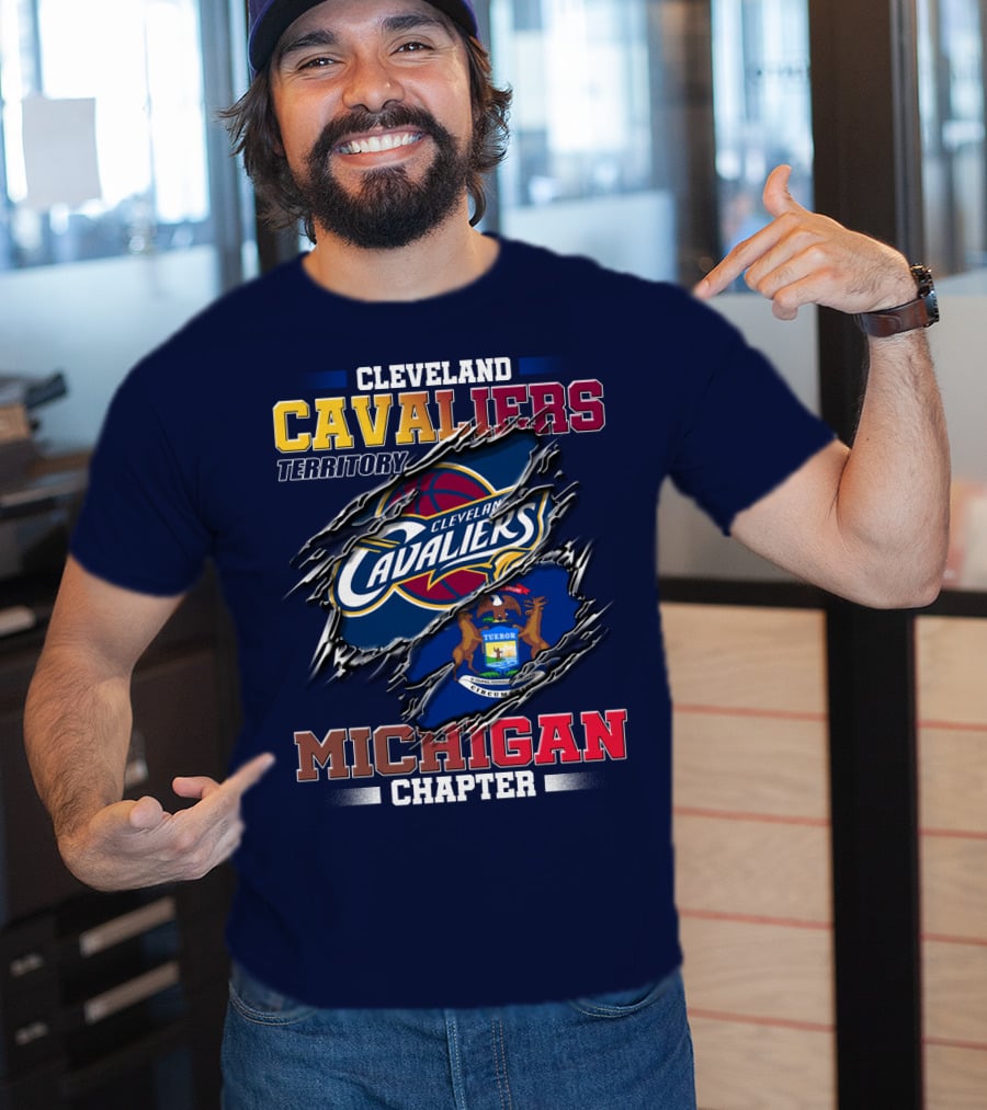 Cleveland Cavaliers Territory Michigan Chapter T-Shirt
