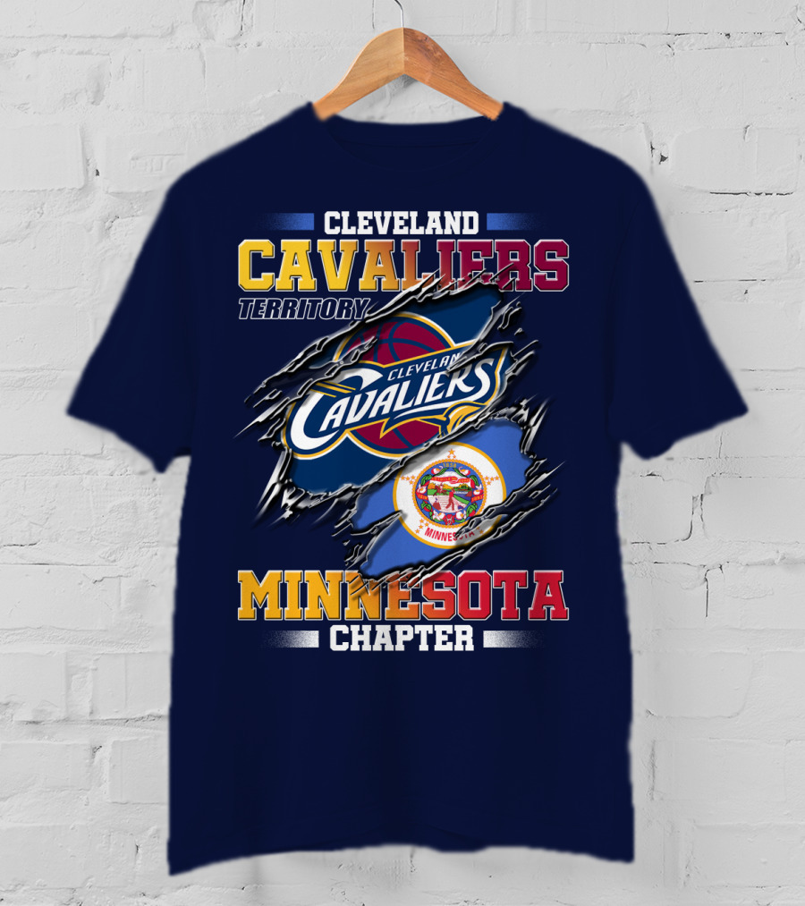 Cleveland Cavaliers Territory Minnesota Chapter T-Shirt