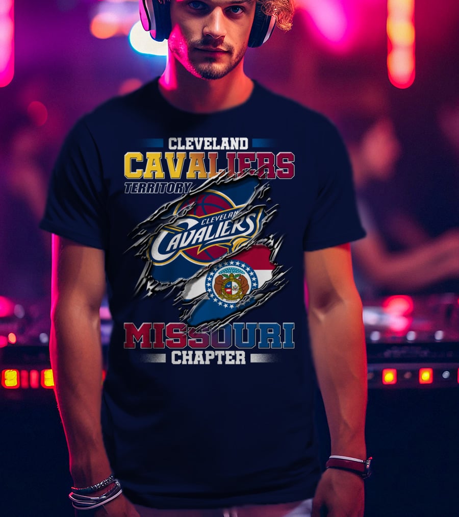Cleveland Cavaliers Territory Missouri Chapter T-Shirt