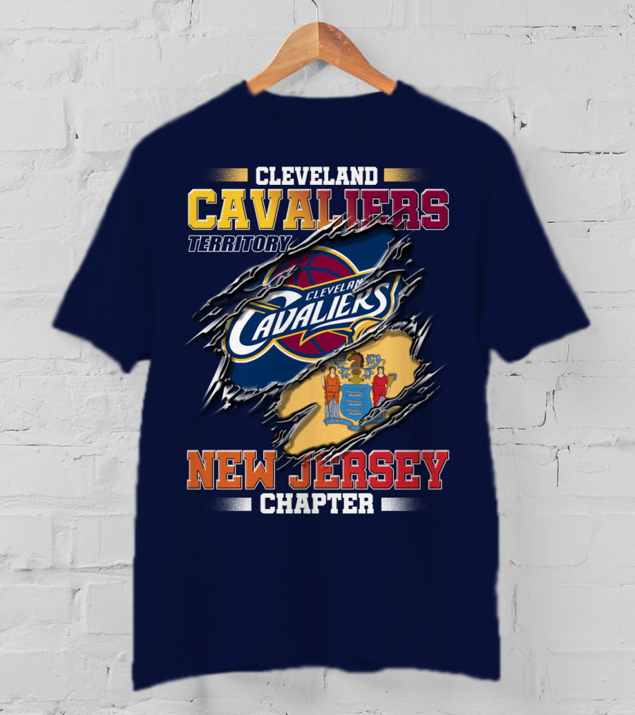 Cleveland Cavaliers Territory New Jersey Chapter T-Shirt
