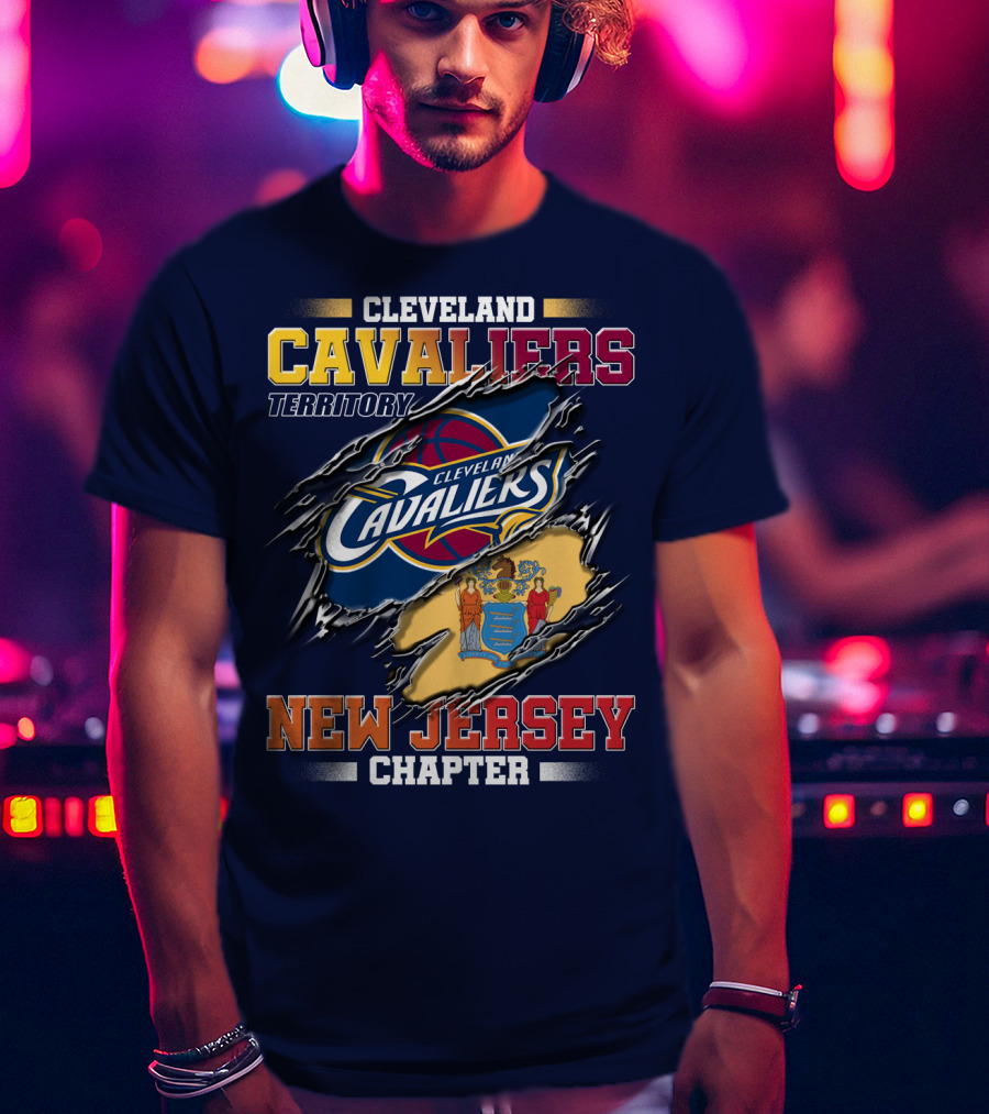 Cleveland Cavaliers Territory New Jersey Chapter T-Shirt
