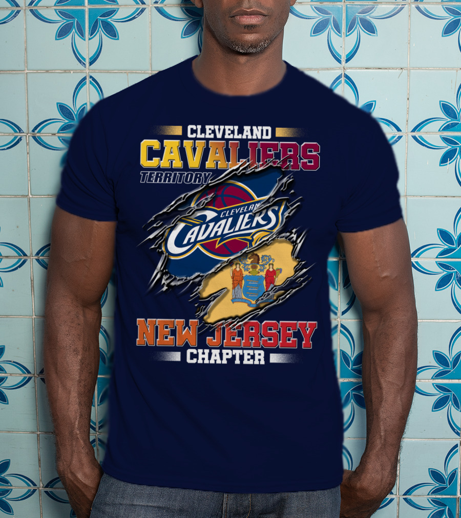 Cleveland Cavaliers Territory New Jersey Chapter T-Shirt
