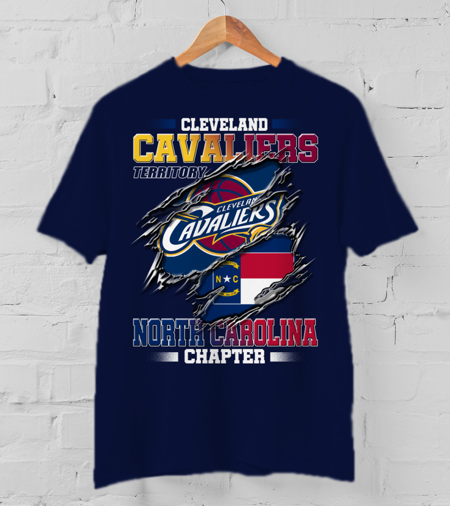 Cleveland Cavaliers Territory North Carolina Chapter T-Shirt