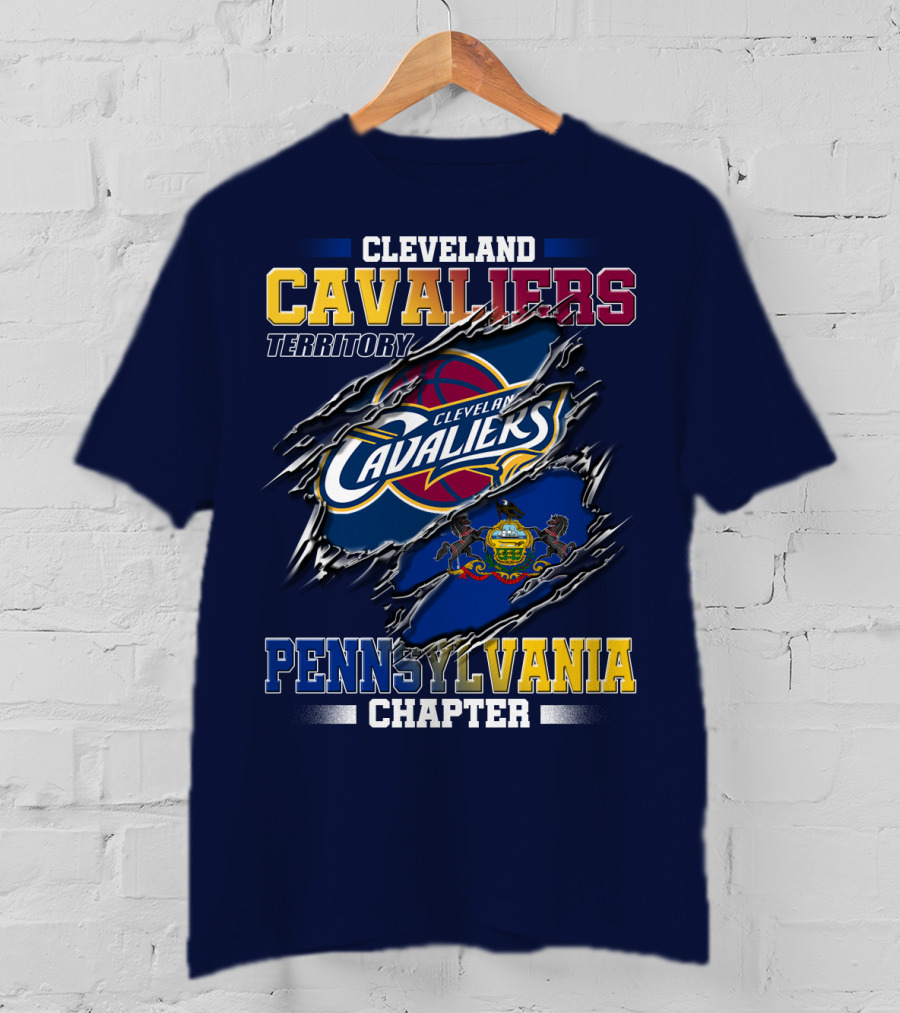 Cleveland Cavaliers Territory Pennsylvania Chapter T-Shirt