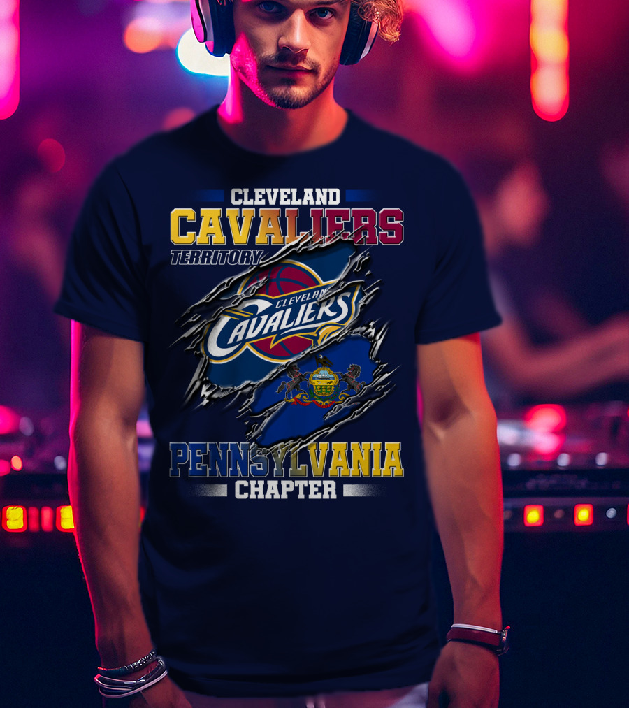 Cleveland Cavaliers Territory Pennsylvania Chapter T-Shirt