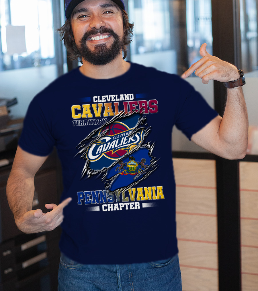 Cleveland Cavaliers Territory Pennsylvania Chapter T-Shirt
