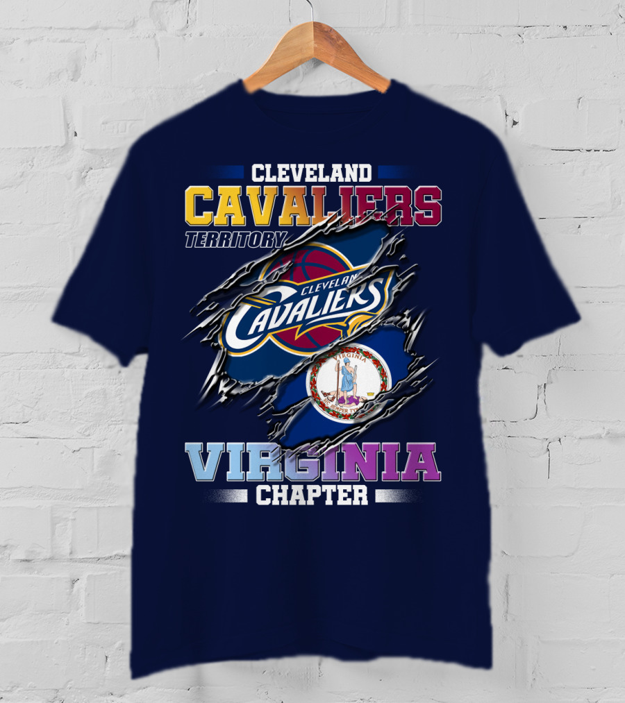 Cleveland Cavaliers Territory Virginia Chapter T-Shirt