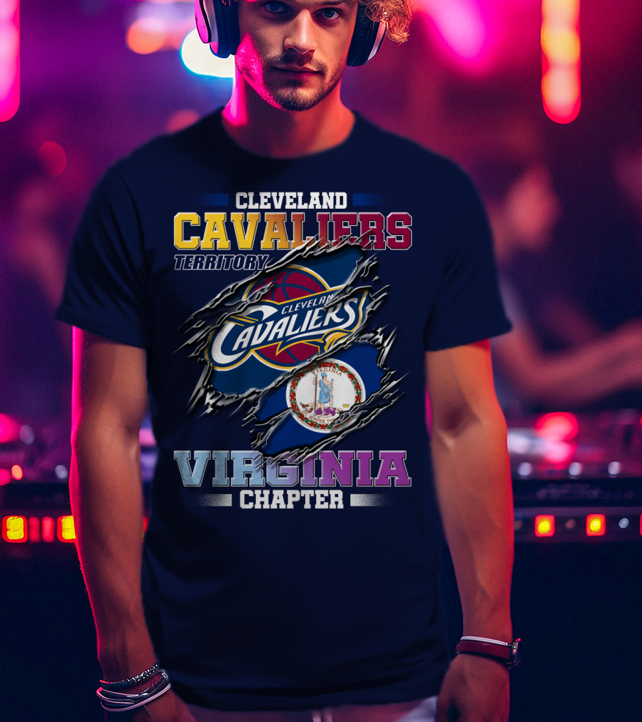 Cleveland Cavaliers Territory Virginia Chapter T-Shirt