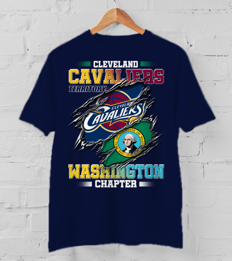 Cleveland Cavaliers Territory Washington Chapter T-Shirt
