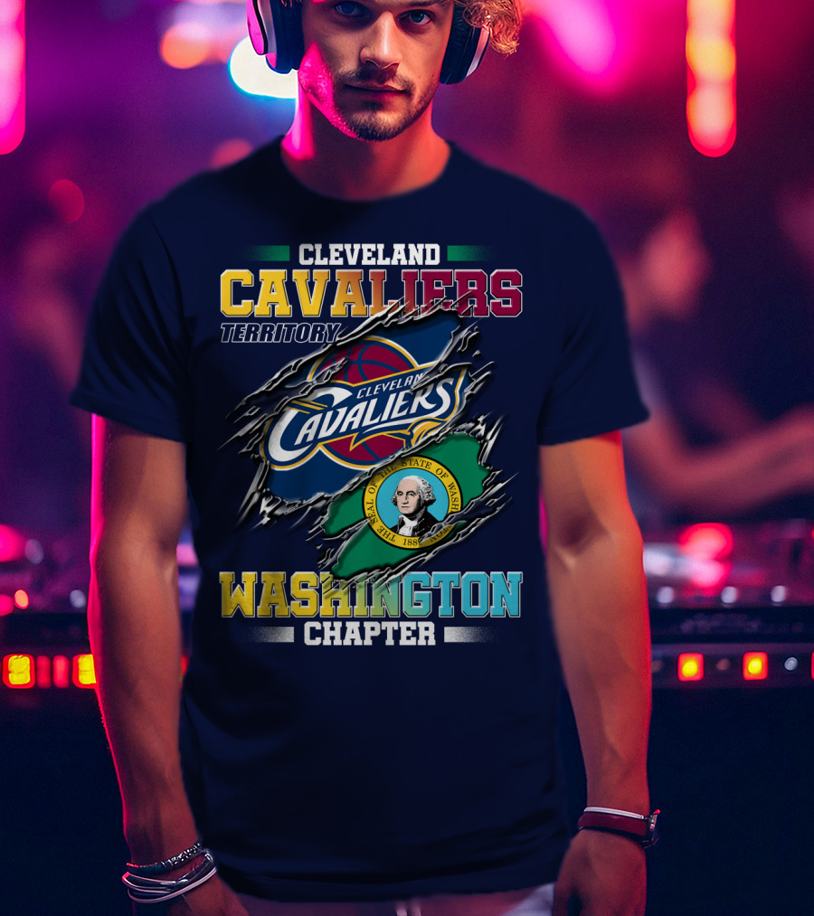 Cleveland Cavaliers Territory Washington Chapter T-Shirt
