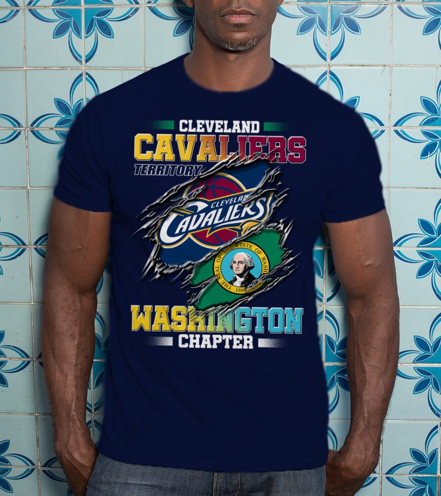 Cleveland Cavaliers Territory Washington Chapter T-Shirt