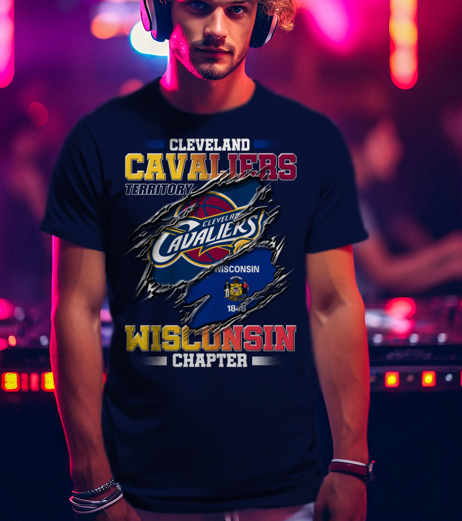 Cleveland Cavaliers Territory Wisconsin Chapter 1848 T-Shirt
