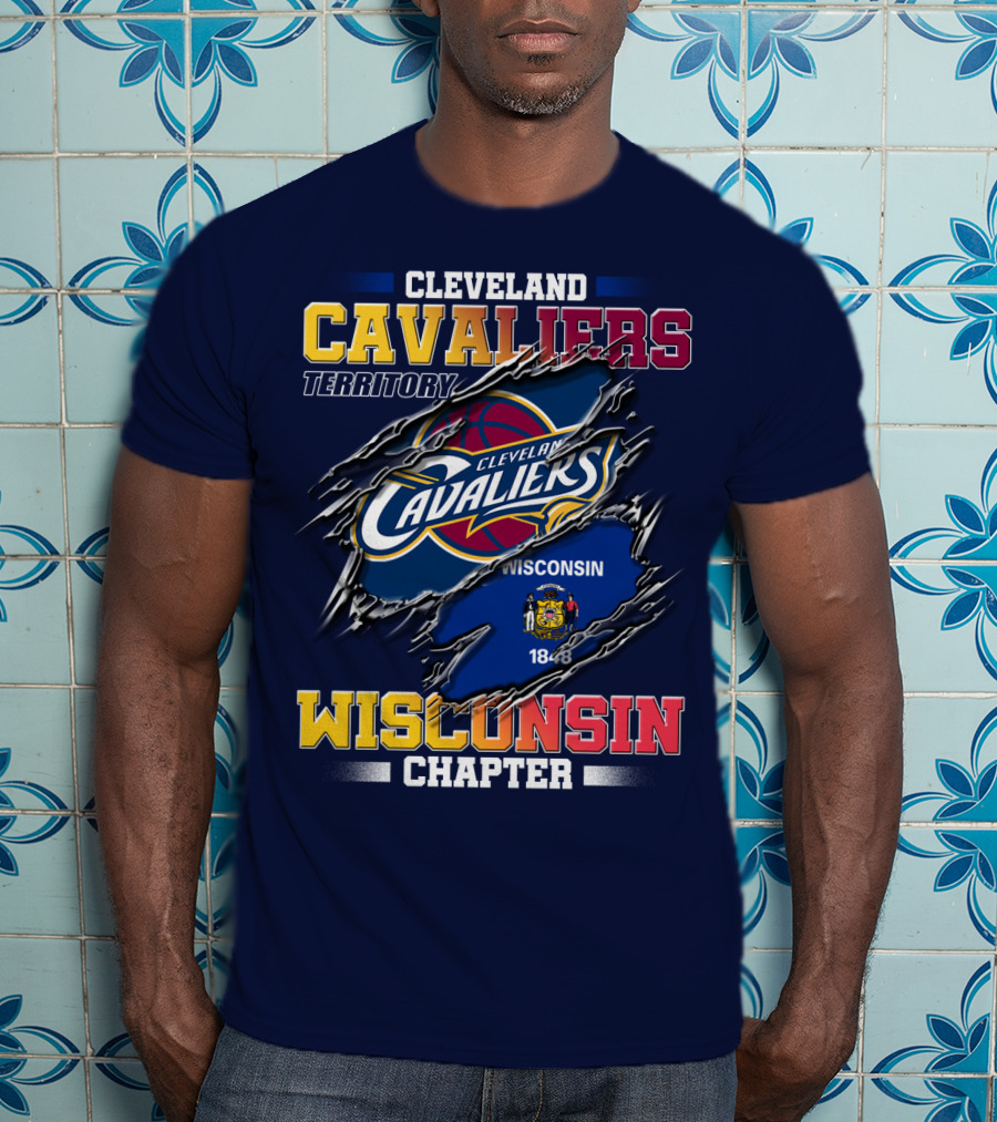 Cleveland Cavaliers Territory Wisconsin Chapter 1848 T-Shirt