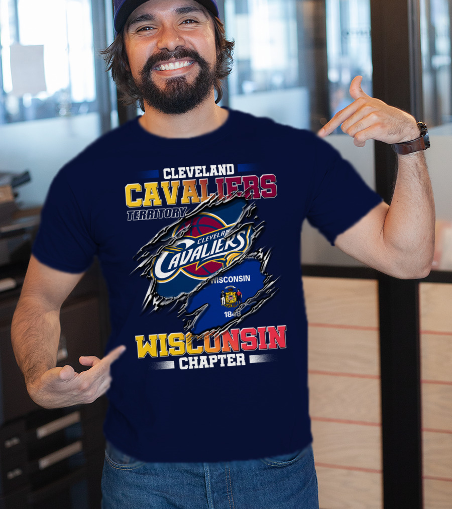 Cleveland Cavaliers Territory Wisconsin Chapter 1848 T-Shirt