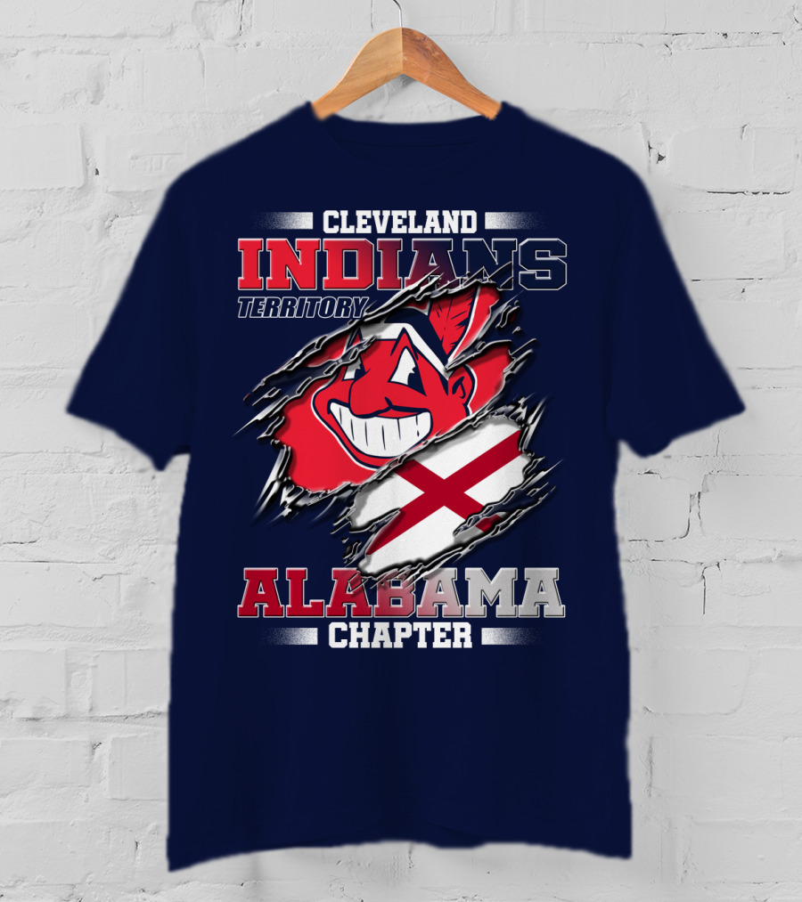 Cleveland Indians Territory Alabama Chapter T-Shirt