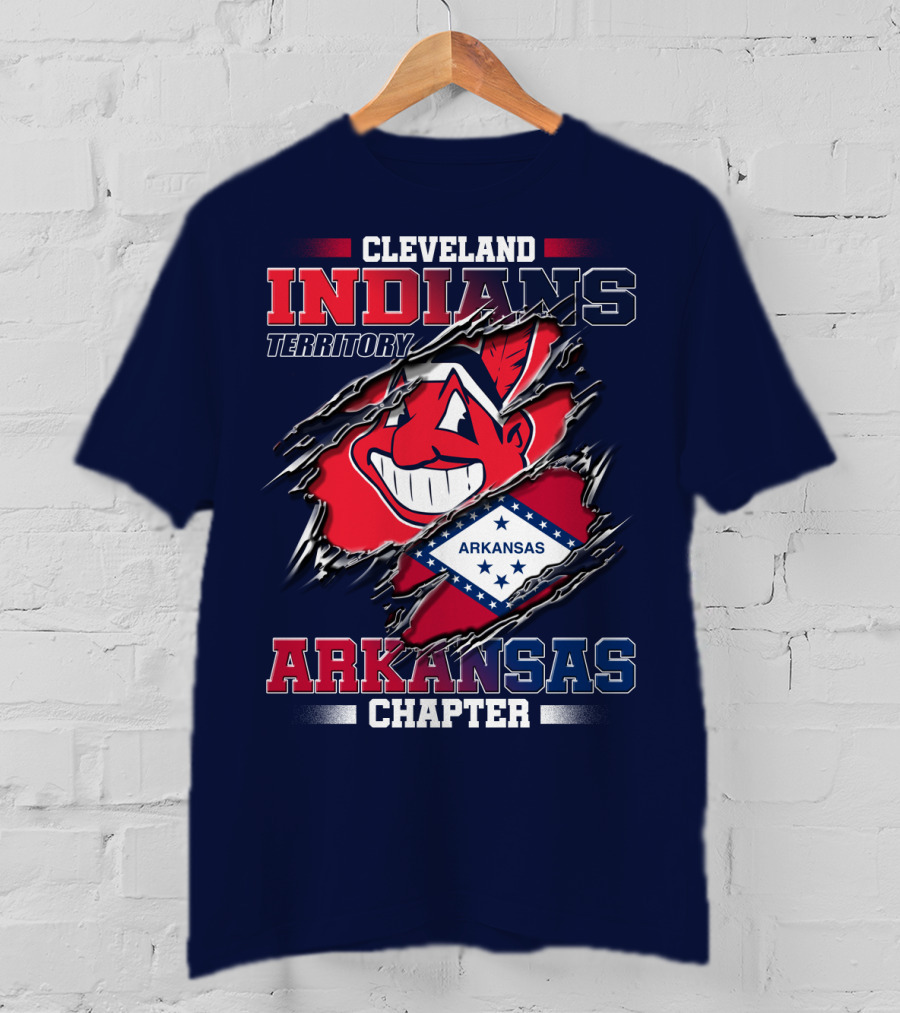 Cleveland Indians Territory Arkansas Chapter T-Shirt