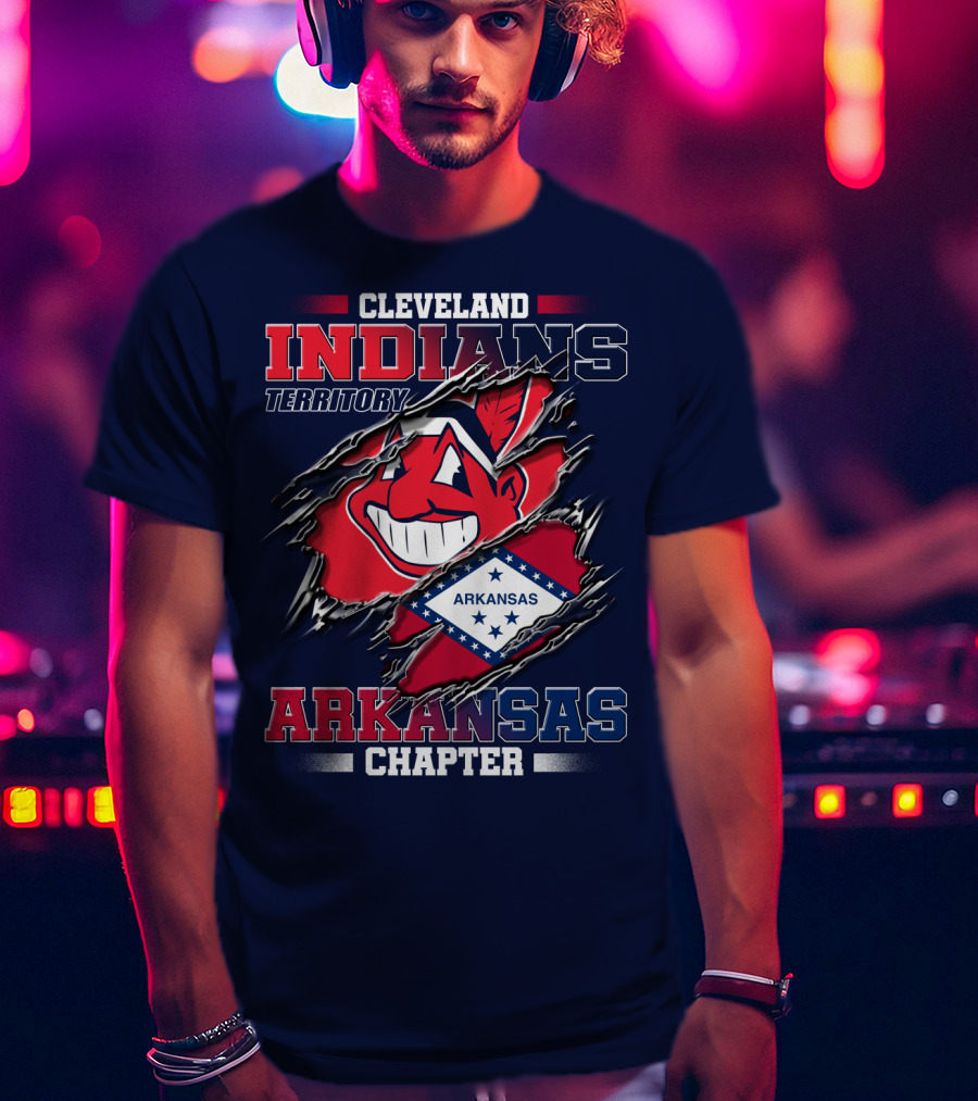 Cleveland Indians Territory Arkansas Chapter T-Shirt
