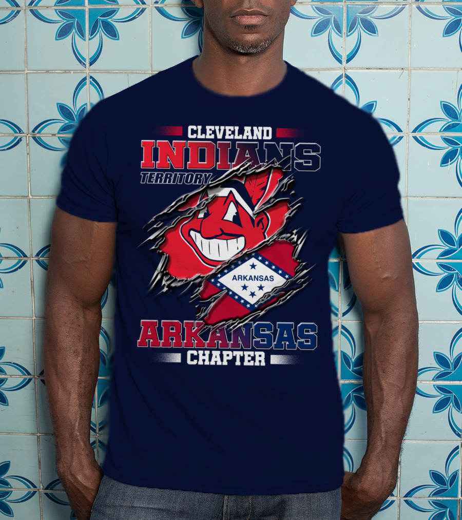 Cleveland Indians Territory Arkansas Chapter T-Shirt