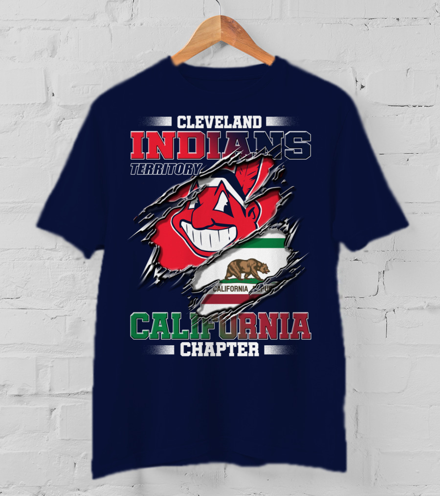 Cleveland Indians Territory California Chapter T-Shirt