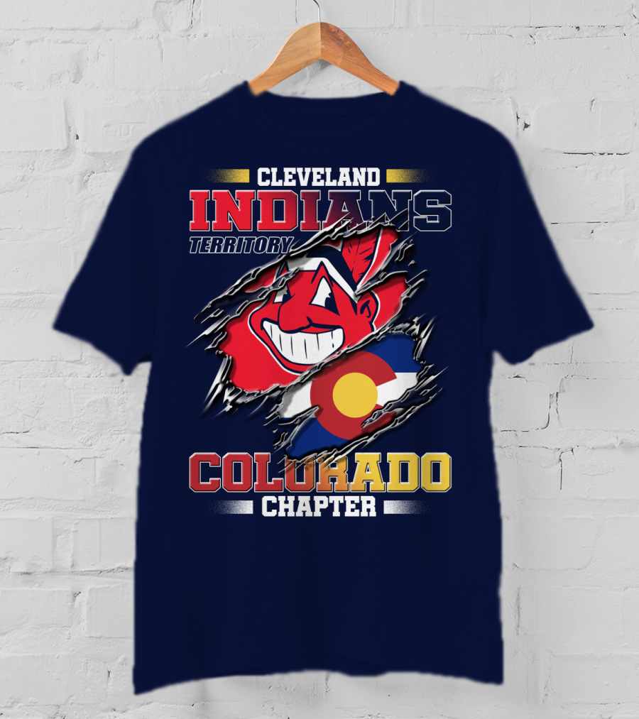 Cleveland Indians Territory Colorado Chapter T-Shirt