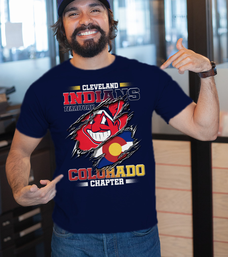 Cleveland Indians Territory Colorado Chapter T-Shirt