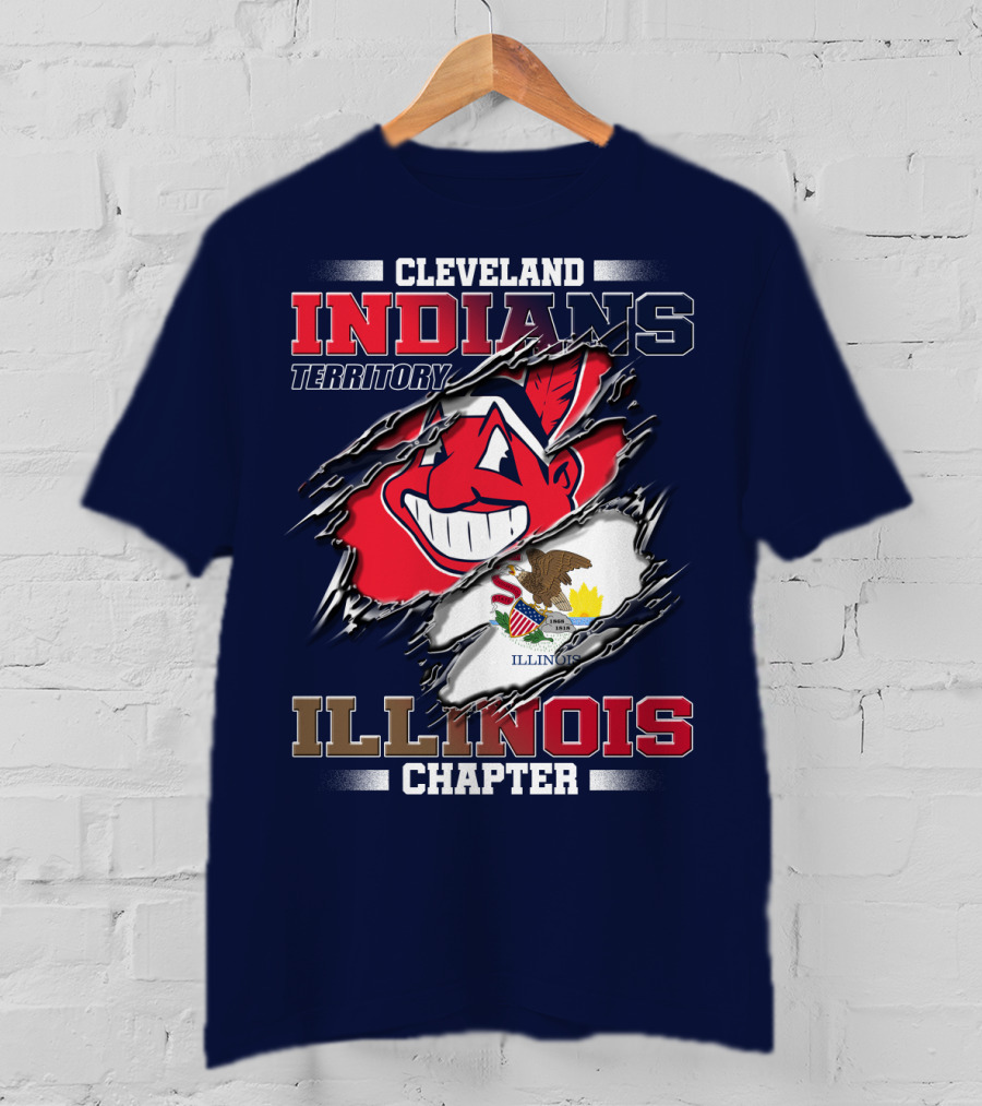 Cleveland Indians Territory Illinois Chapter T-Shirt