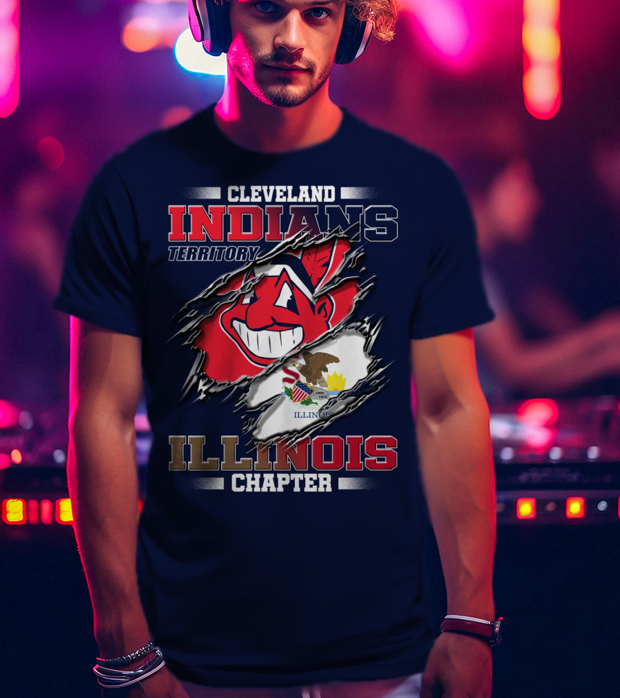 Cleveland Indians Territory Illinois Chapter T-Shirt