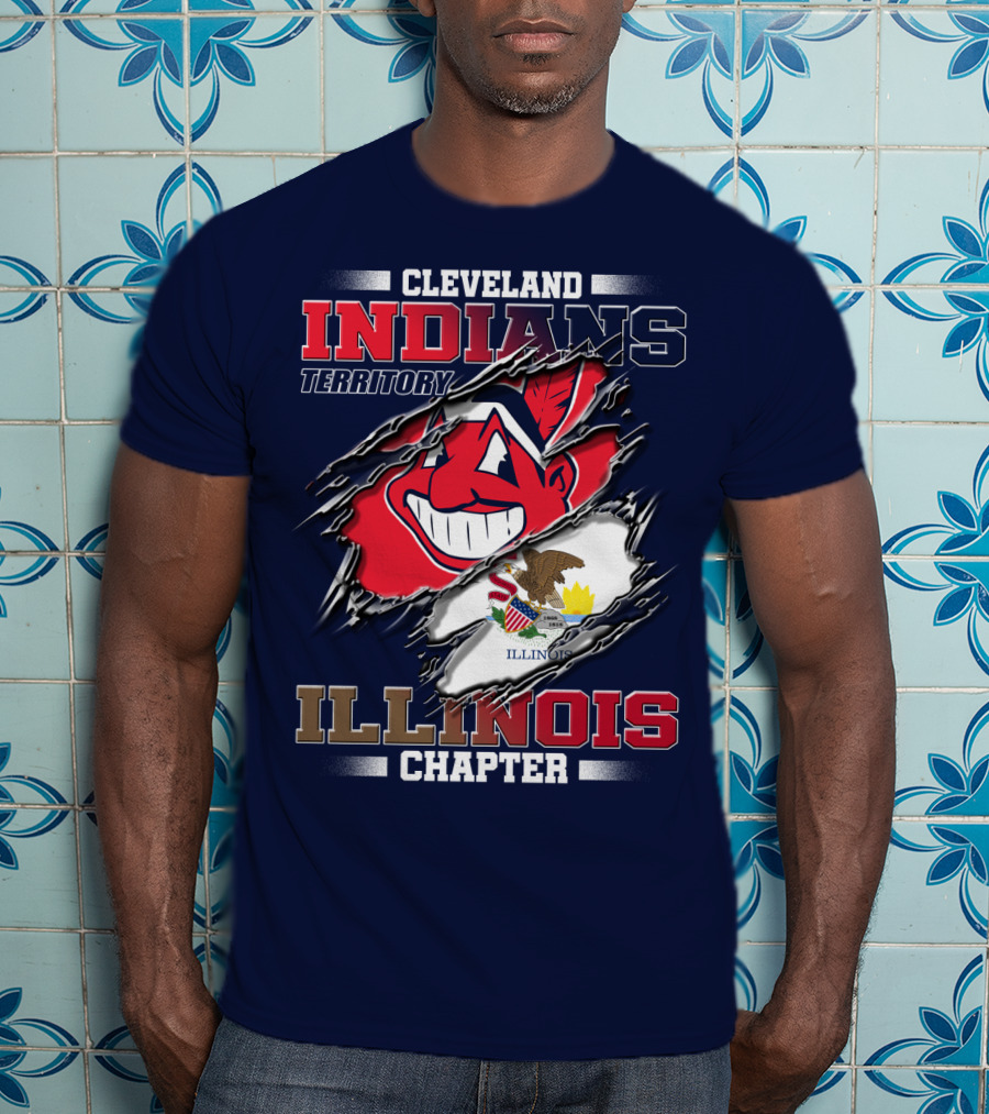 Cleveland Indians Territory Illinois Chapter T-Shirt