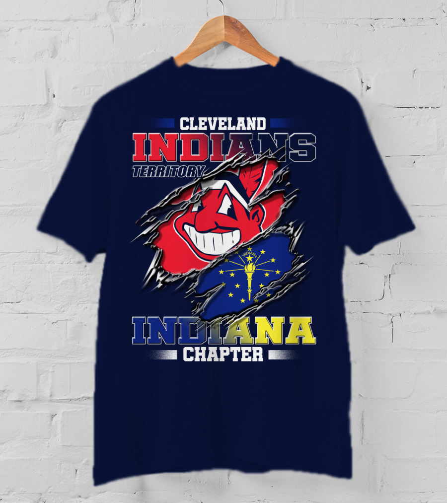 Cleveland Indians Territory Indiana Chapter T-Shirt