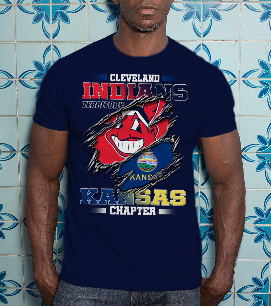 Cleveland Indians Territory Kansas Chapter T-Shirt