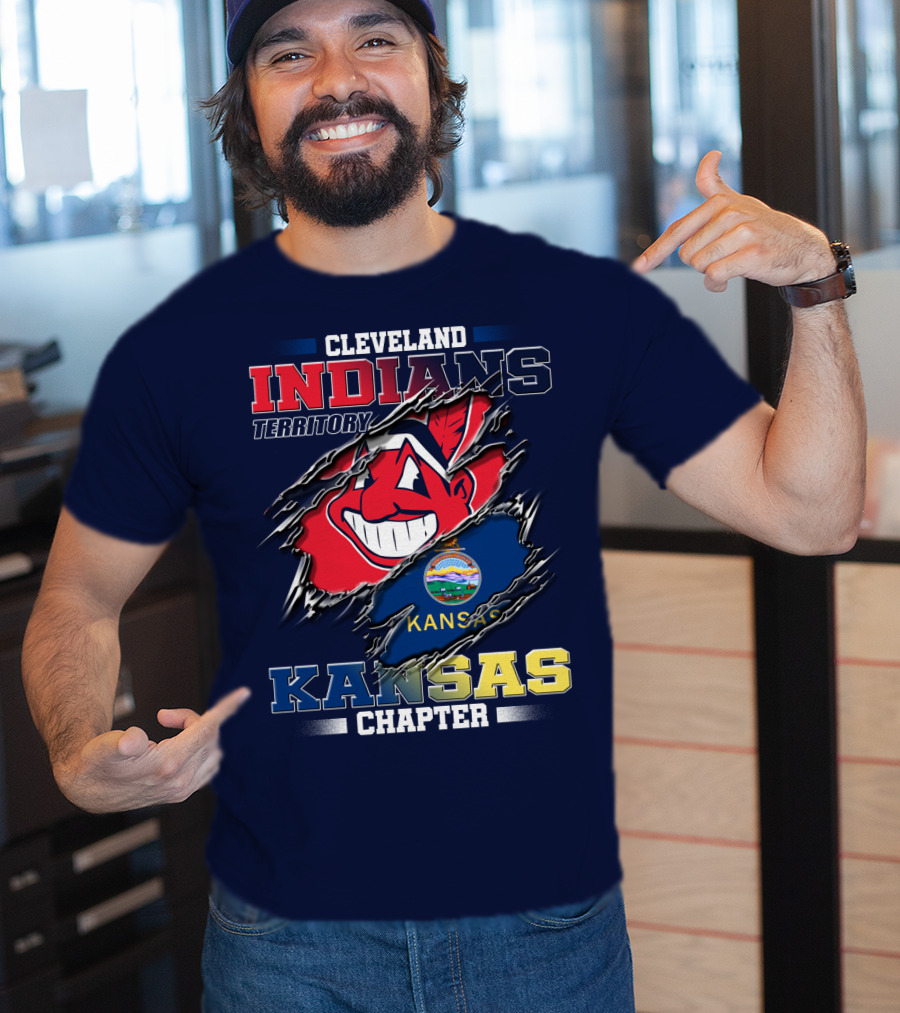 Cleveland Indians Territory Kansas Chapter T-Shirt