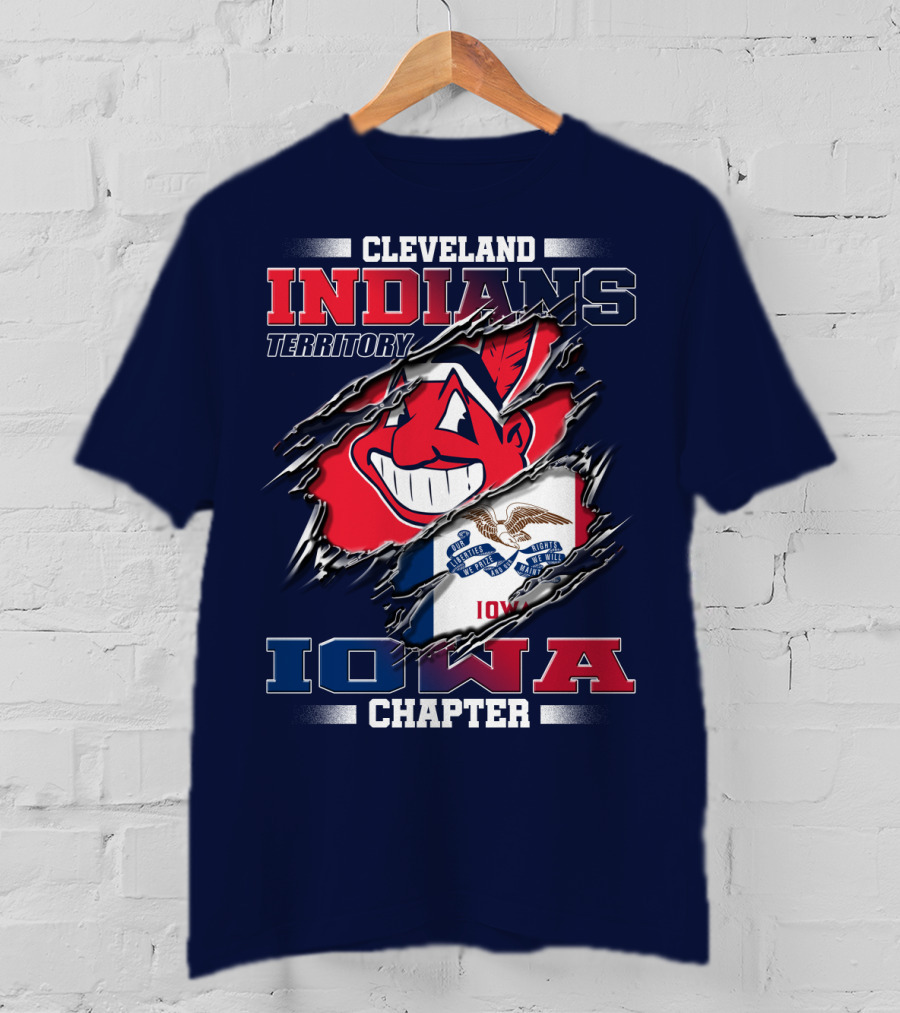 Cleveland Indians Territory Iowa Chapter T-Shirt