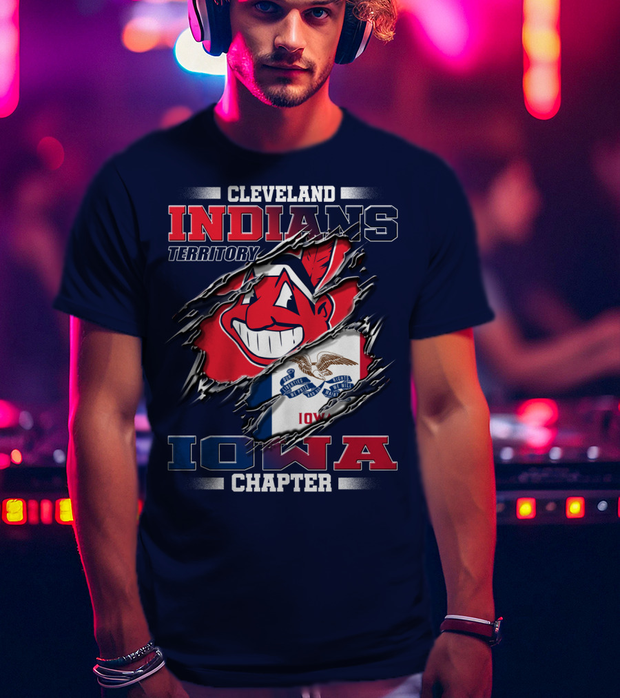 Cleveland Indians Territory Iowa Chapter T-Shirt