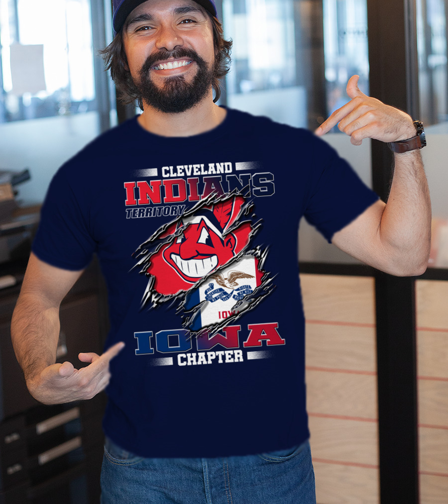 Cleveland Indians Territory Iowa Chapter T-Shirt