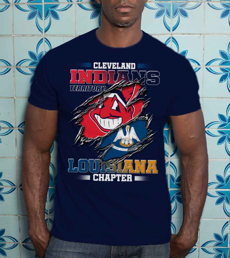 Cleveland Indians Territory Louisiana Chapter T-Shirt