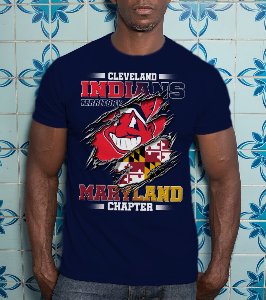 Cleveland Indians Territory Maryland Chapter T-Shirt