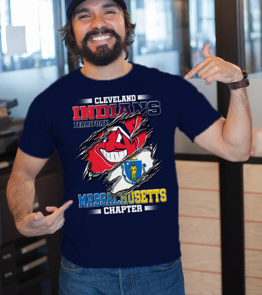 Cleveland Indians Territory Massachusetts Chapter T-Shirt