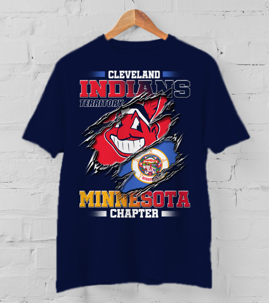 Cleveland Indians Territory Minnesota Chapter T-Shirt