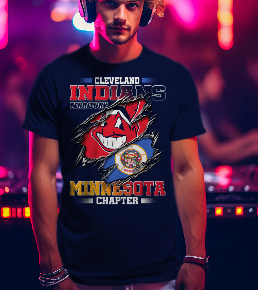 Cleveland Indians Territory Minnesota Chapter T-Shirt