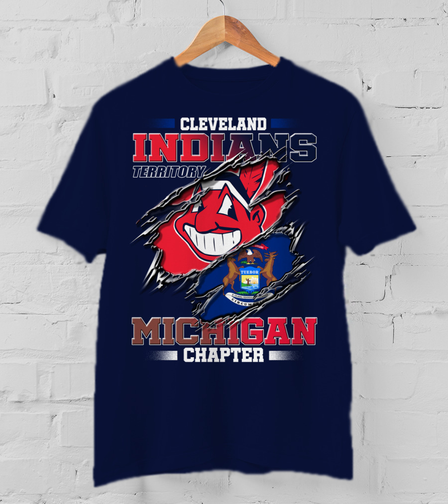 Cleveland Indians Territory Michigan Chapter T-Shirt
